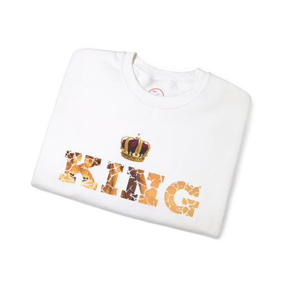 I Am King Unisex Heavy Blend™ Crewneck Sweatshirt