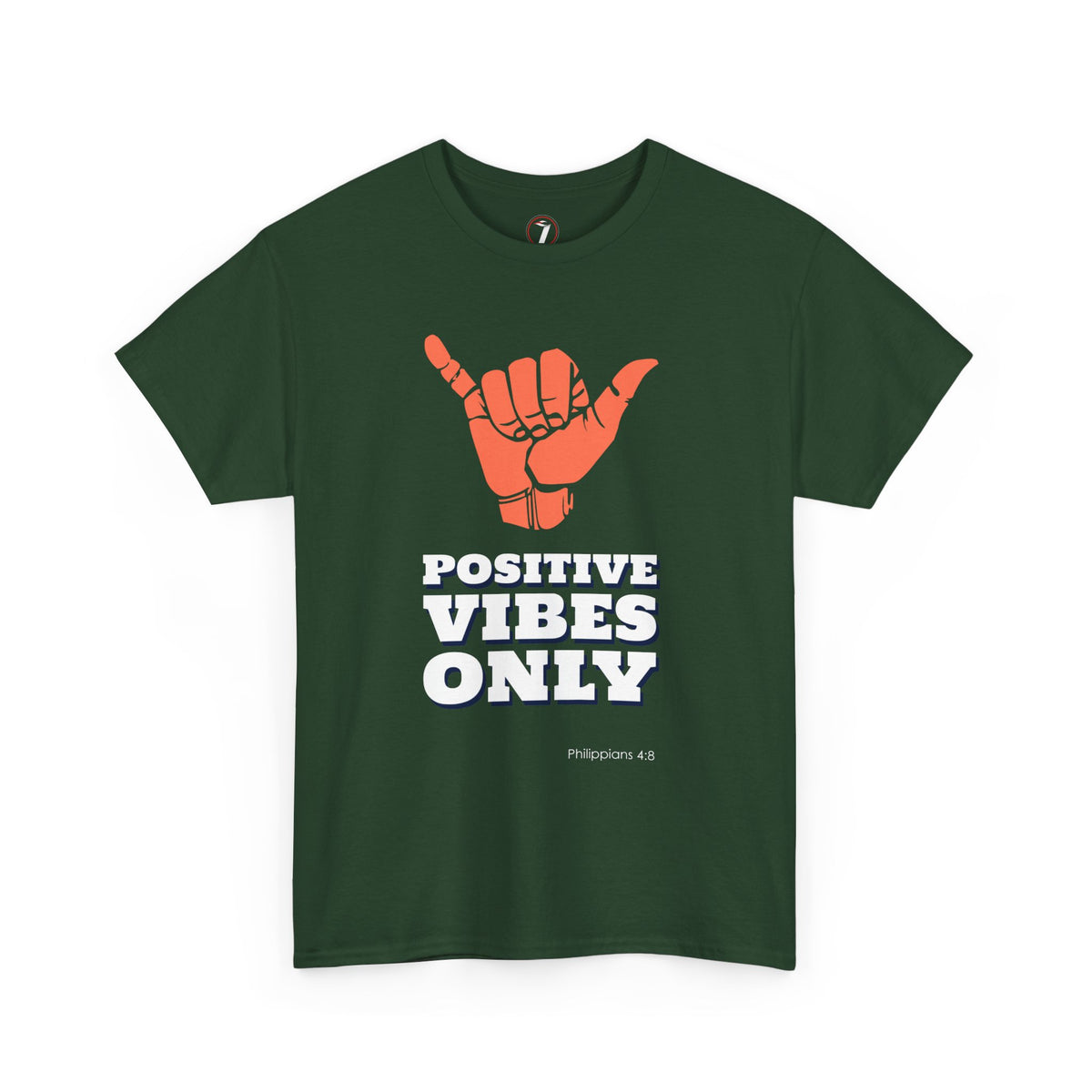 Positive Vibes Unisex Heavy Cotton Tee