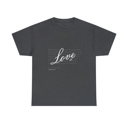 Love is Unisex Heavy Cotton Tee