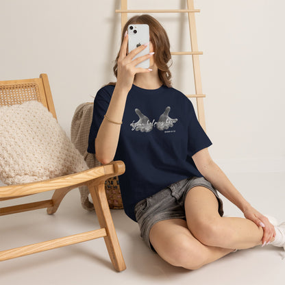 "Your Help Is Here" Women's Crewneck Graphic T-Shirt