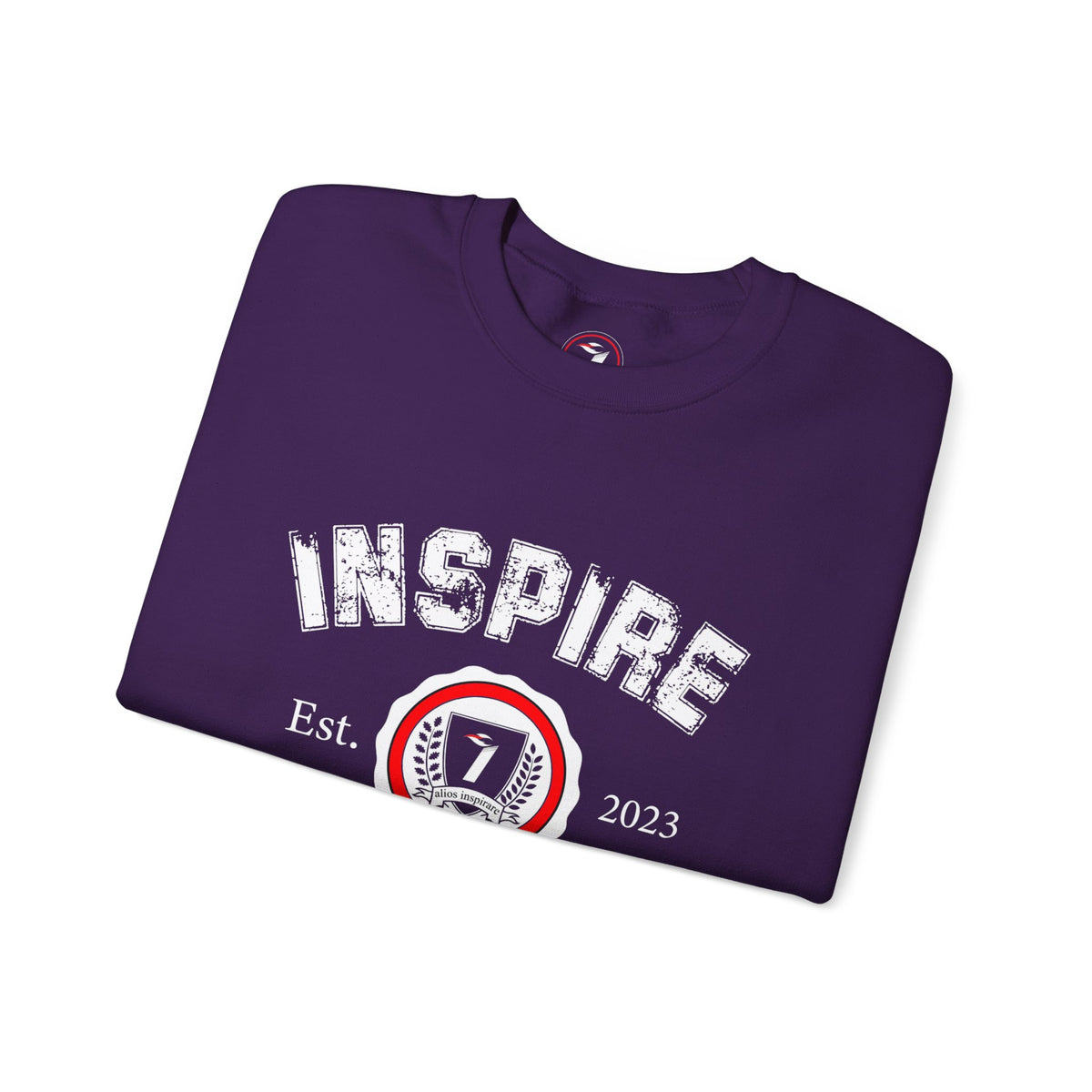 Inspire Wear Crested Unisex Heavy Blend™ Crewneck Sweatshirt