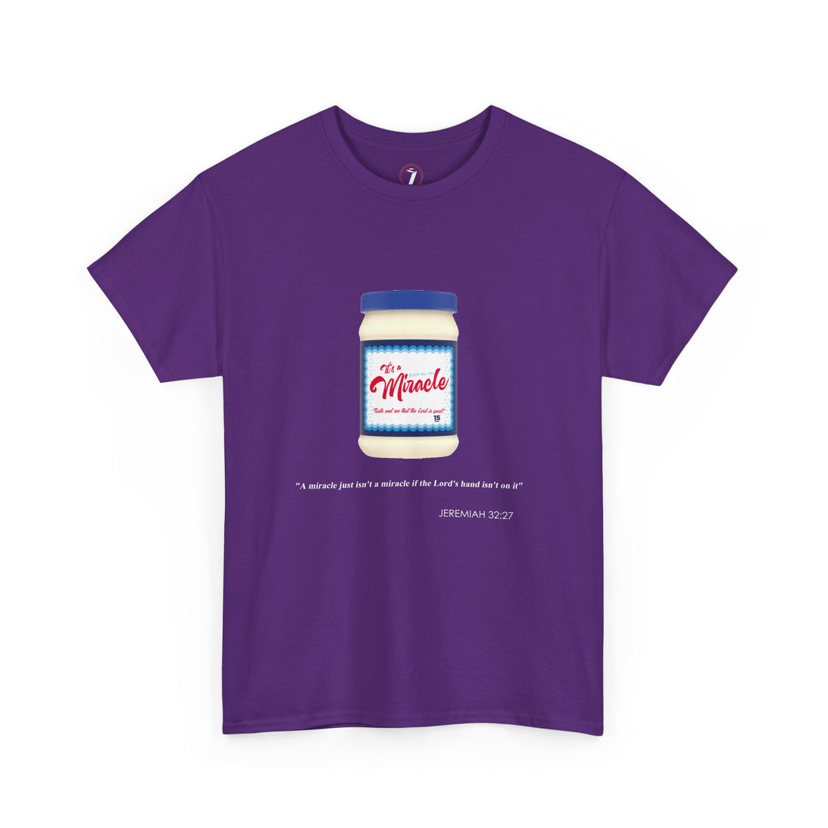 It's a Miracle Inspirational Unisex Heavy Cotton Tee