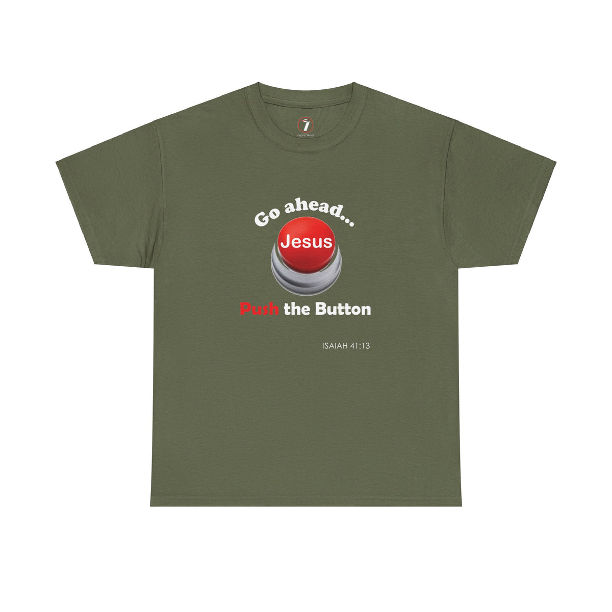 Push the Button Unisex Heavy Cotton Tee