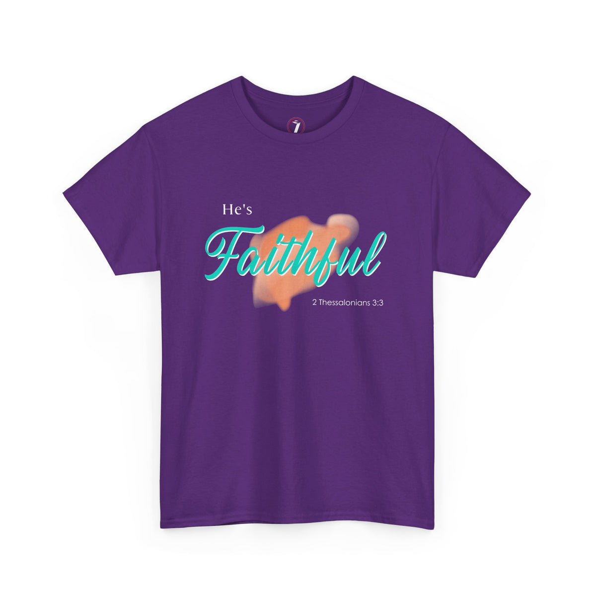 He's Faithful Unisex Heavy Cotton Tee