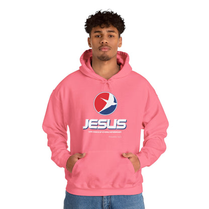 Jesus The Choice Logo Hoodie — Unisex Faith Pullover Hoodie