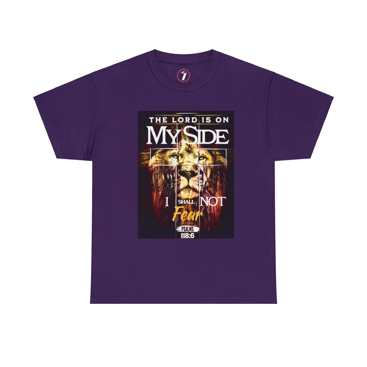 Lord on My Side Unisex Heavy Cotton Tee
