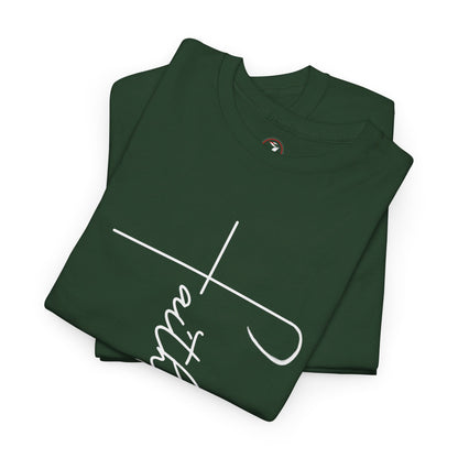Faithful Fancy Script Unisex Heavy Cotton Tee