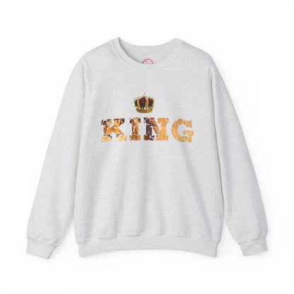 I Am King Unisex Heavy Blend™ Crewneck Sweatshirt