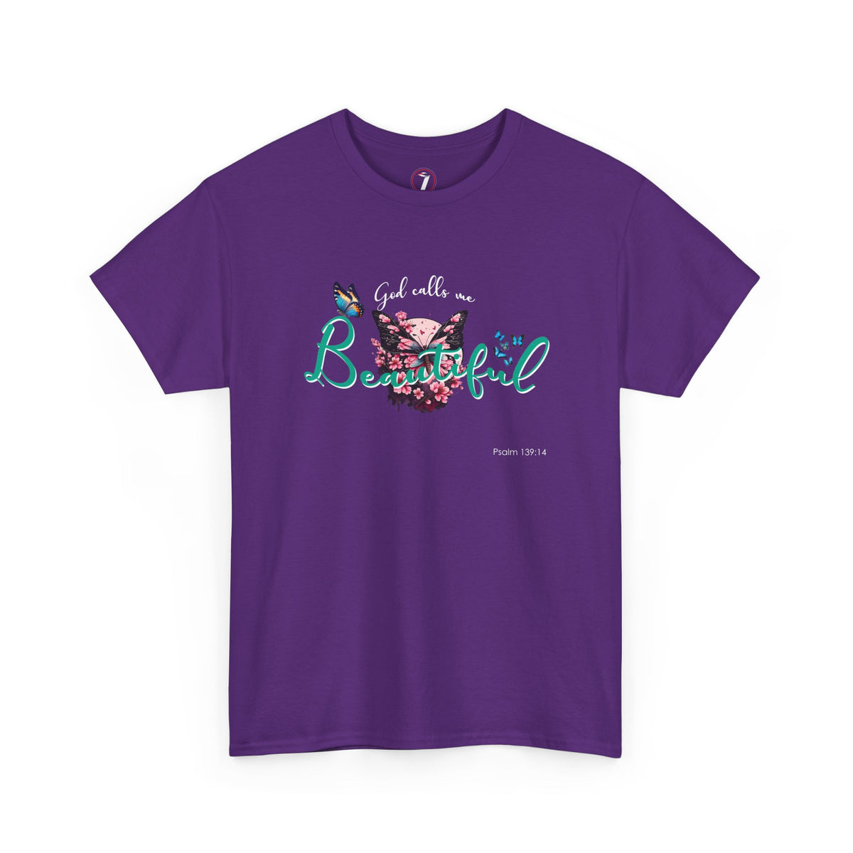 God Calls Me Beautiful Unisex Heavy Cotton Tee