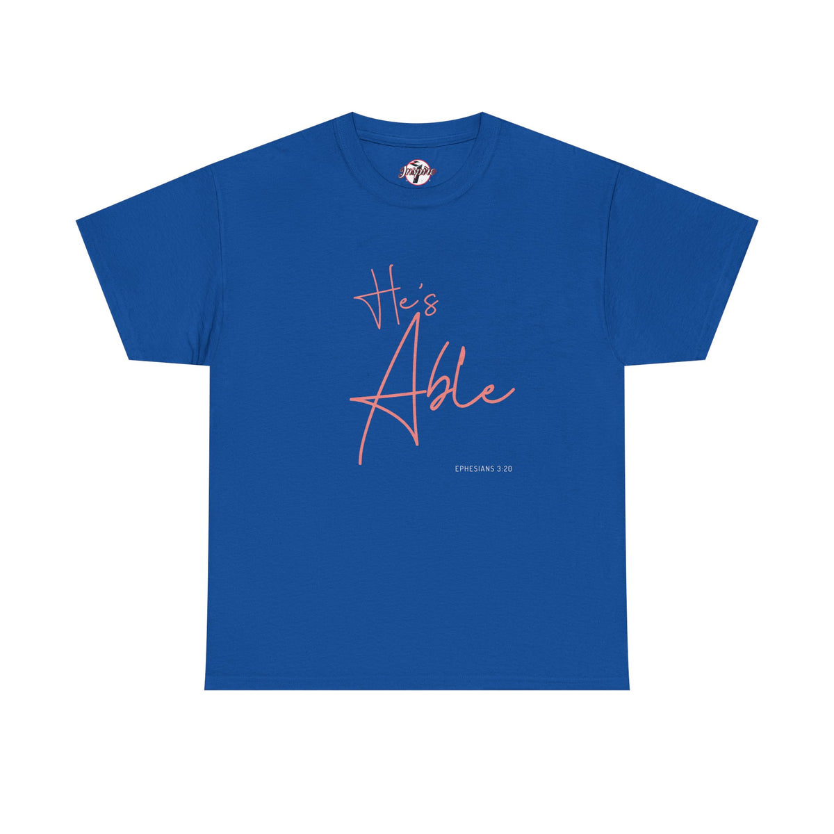 "He's Able" Women's Inspirational T-Shirt
