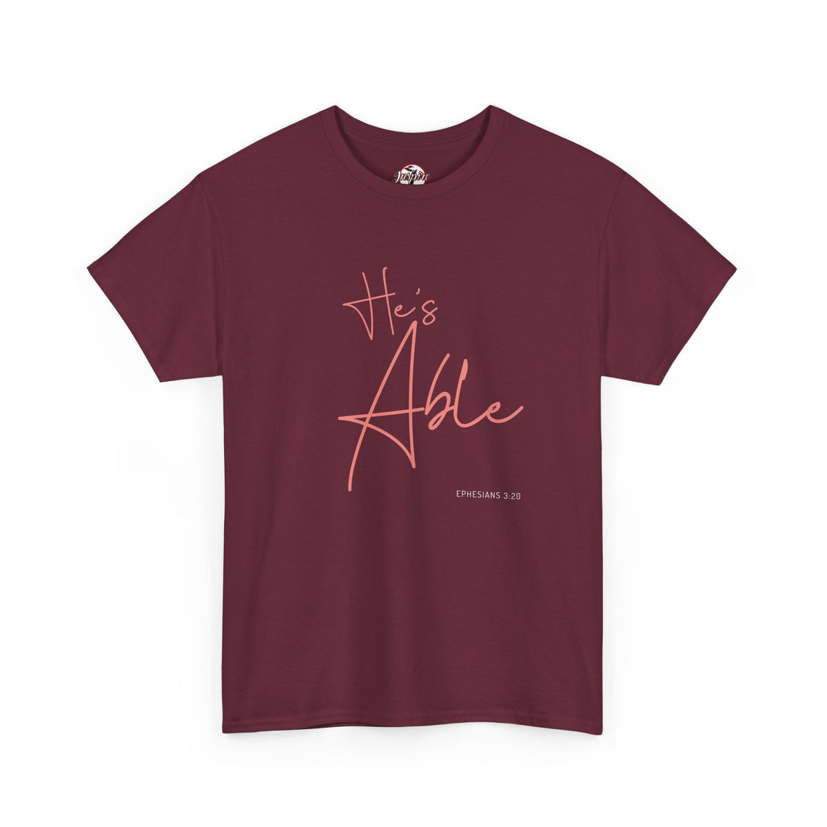 "He's Able" Women's Inspirational T-Shirt