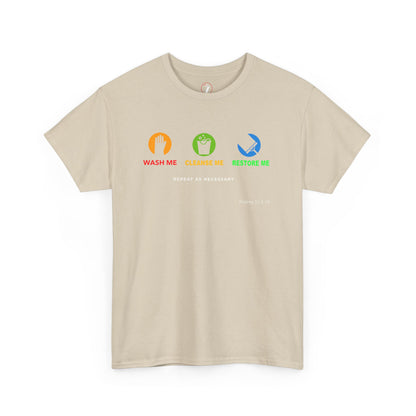 Wash Me Unisex Heavy Cotton Tee