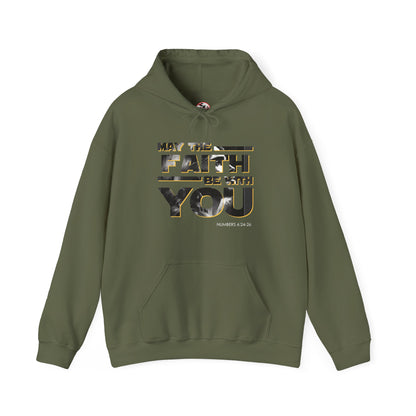 "May the Faith Be With You" Inspirational Pullover Hoodie