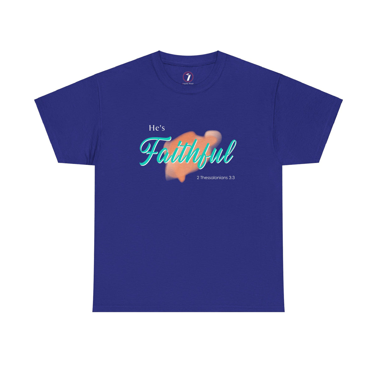 He's Faithful Unisex Heavy Cotton Tee