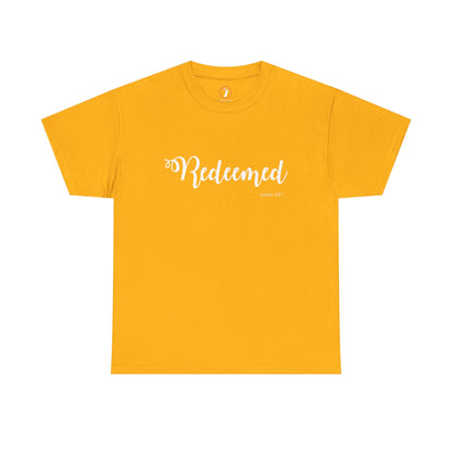 Redeemed Unisex Heavy Cotton Tee