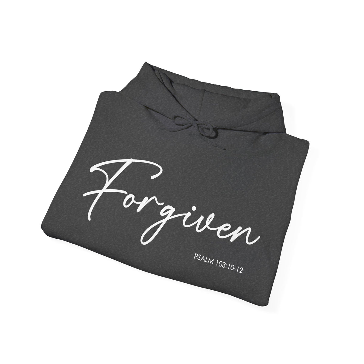 "Forgiven" Inspirational Pullover Hoodie