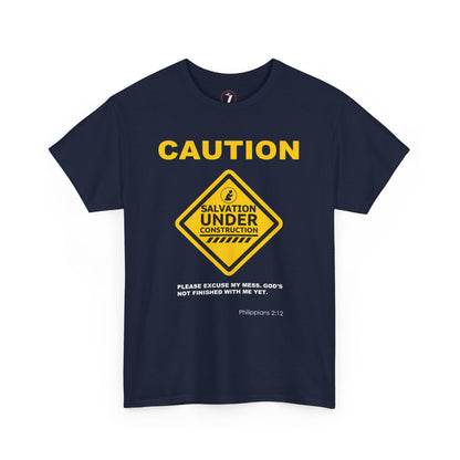 Salvation Under Construction Unisex Heavy Cotton Tee