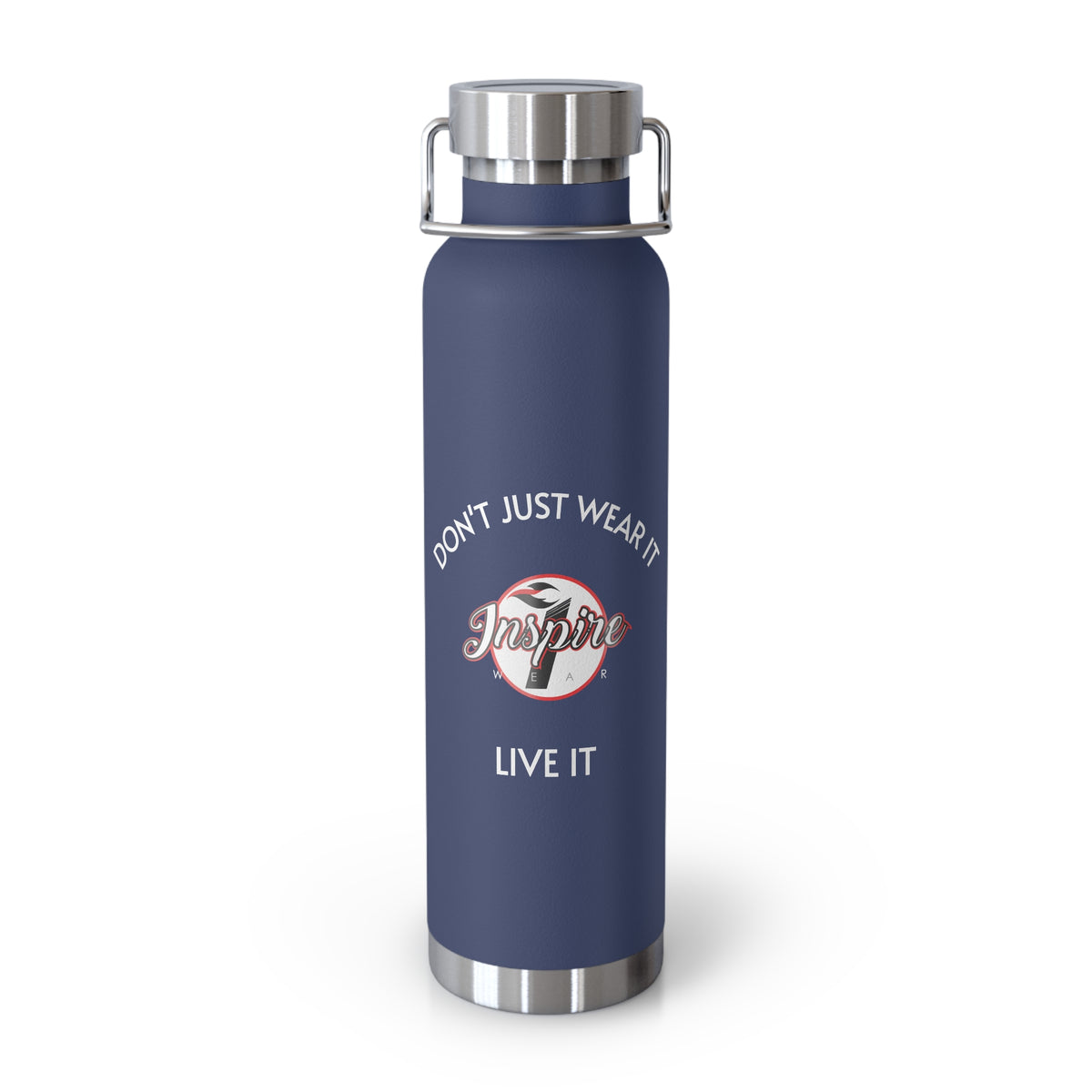 Inspire Wear Copper Vacuum Insulated Bottle, 22oz