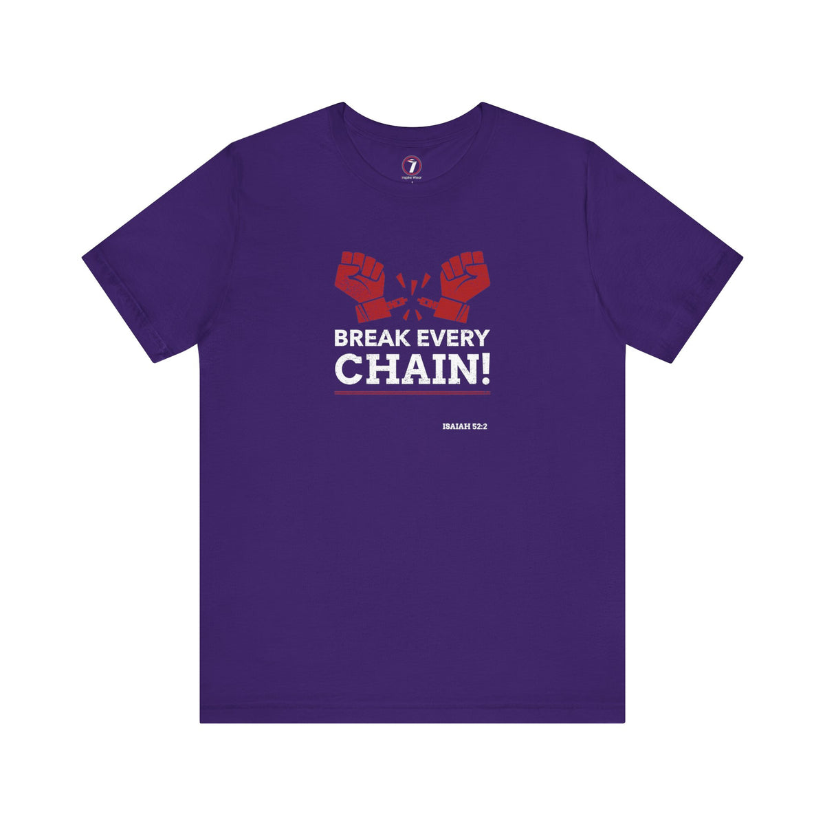 Break Every Chain Unisex Jersey Short Sleeve Tee
