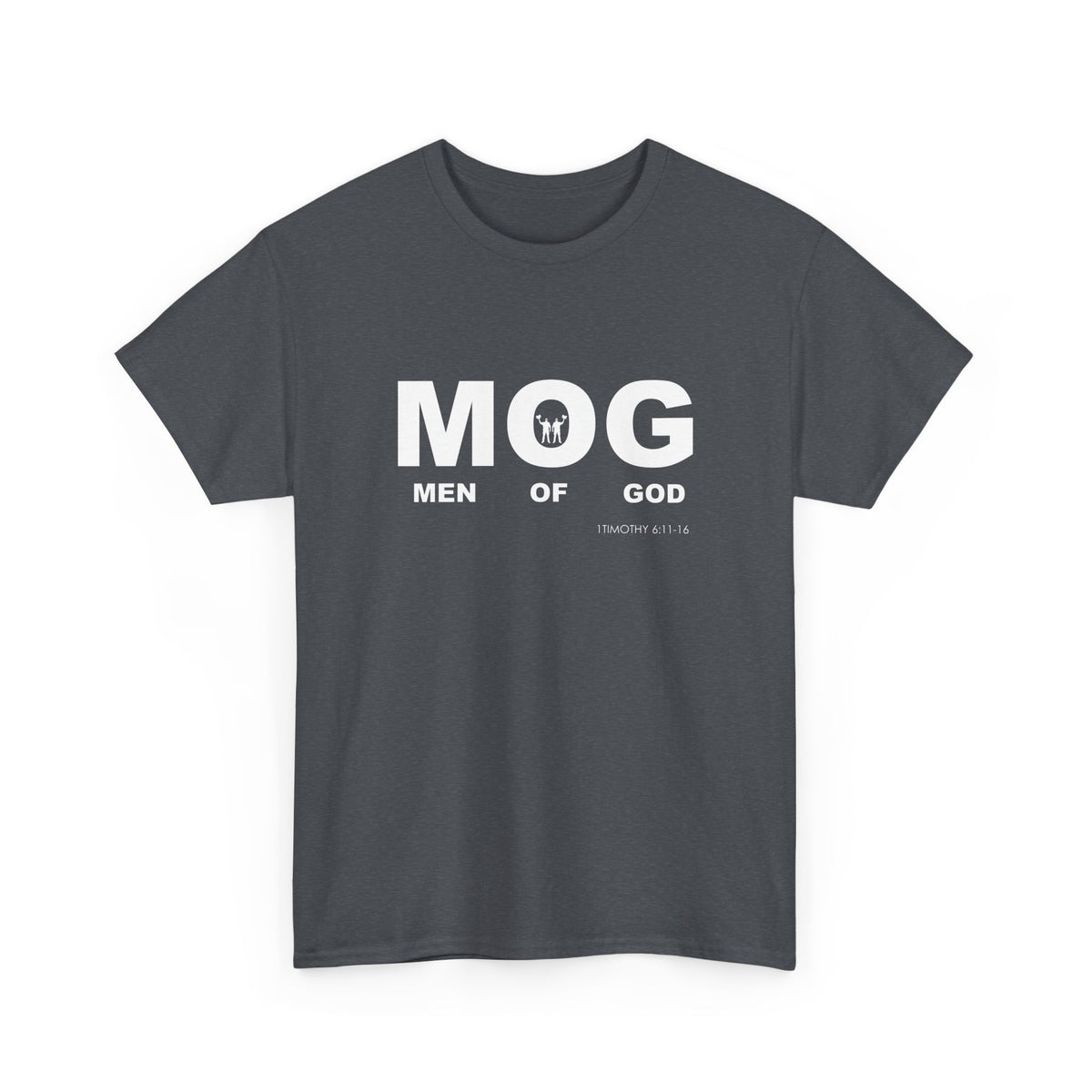 "MOG" Men of God Faith Based Graphic T-Shirt - Unisex Heavy Cotton Tee
