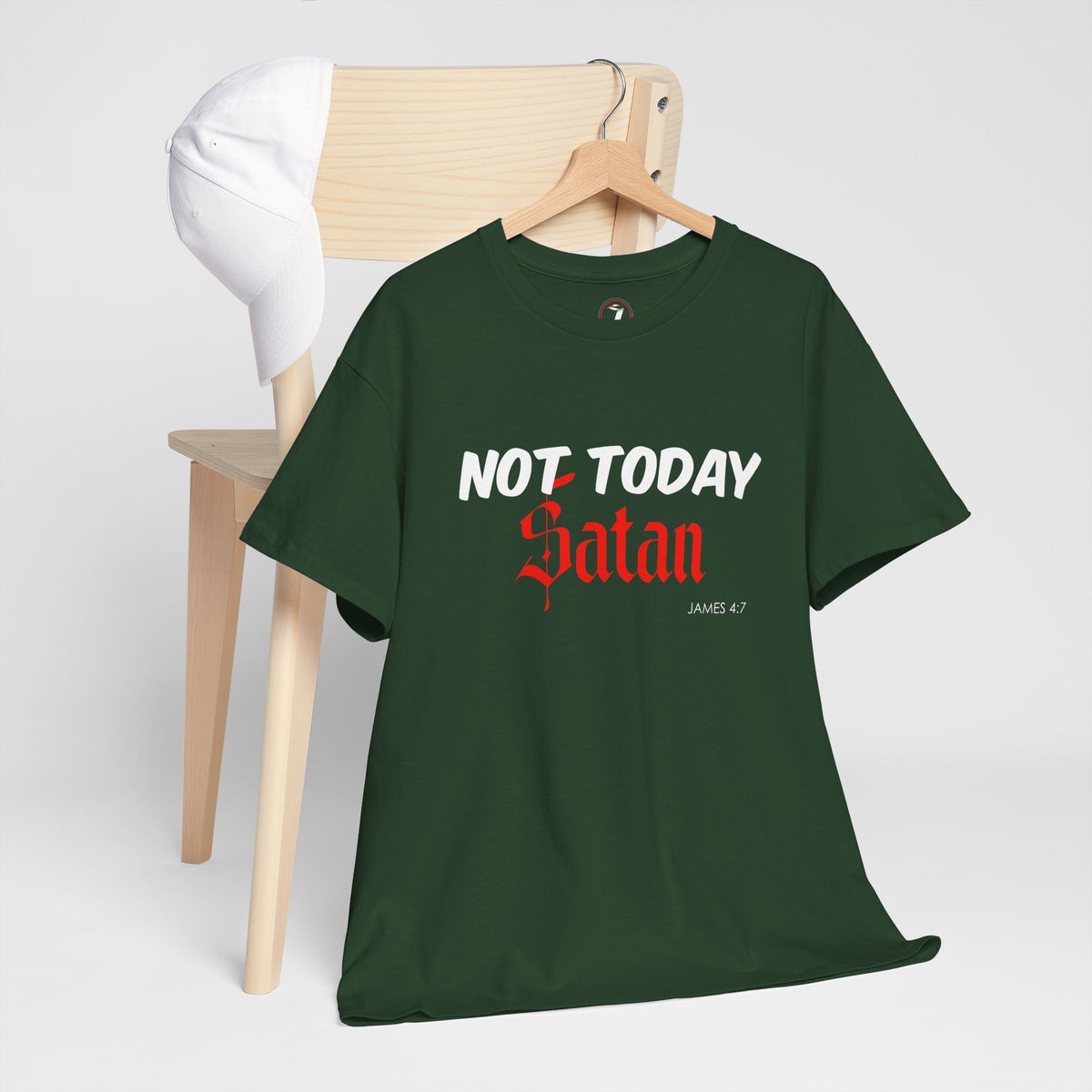 Not Today Satan Unisex Tee
