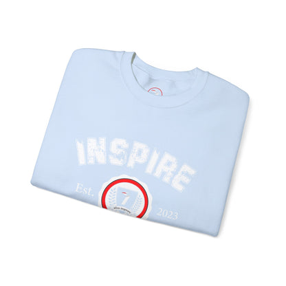 Inspire Wear Crested Unisex Heavy Blend™ Crewneck Sweatshirt