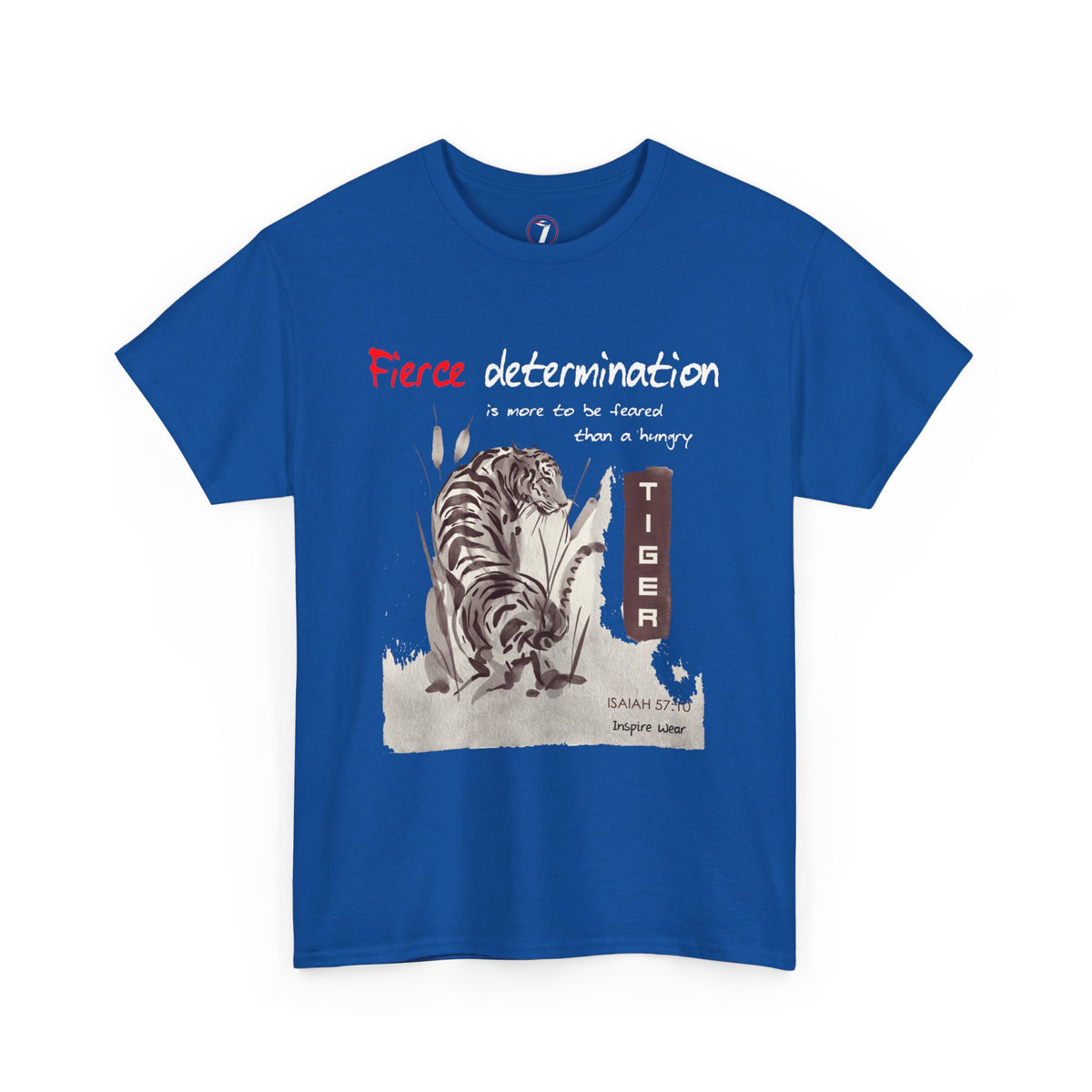 Fierce Determination Unisex Heavy Cotton Tee