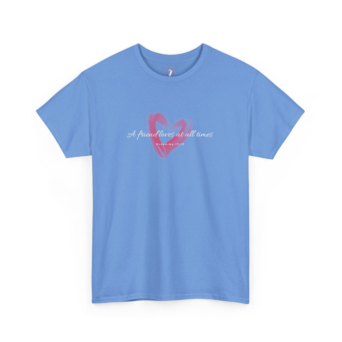 A Friend Loves at All Times Unisex Heavy Cotton Tee