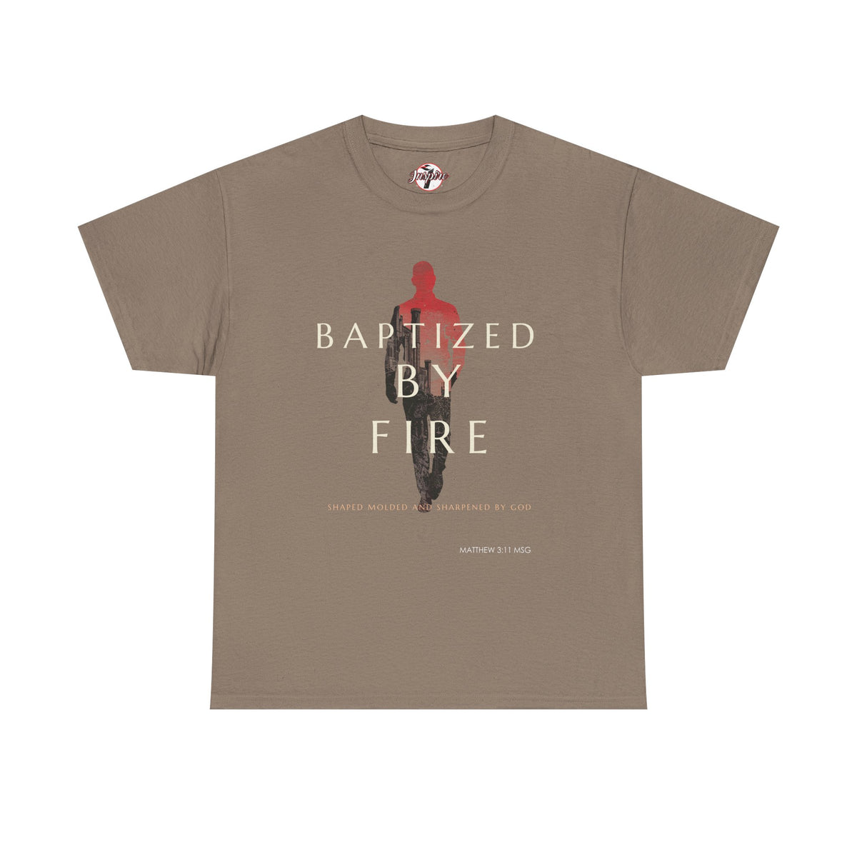 Baptized by Fire Unisex Heavy Cotton Tee