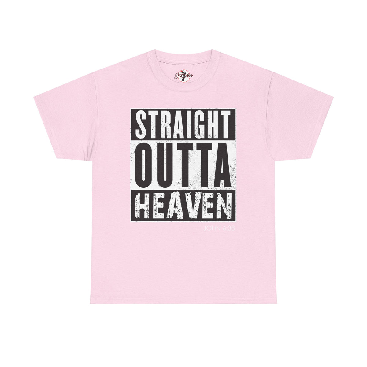 Straight Outta Heaven Unisex Inspirational Graphic T-Shirt