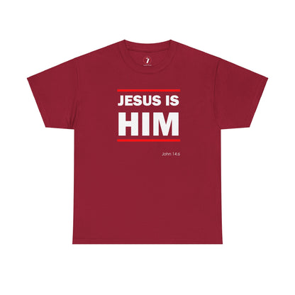 Jesus is Him Unisex Heavy Cotton Tee