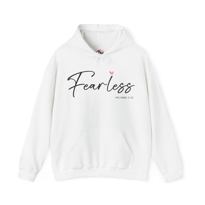 "Fearless" Inspirational Pullover Hoodie