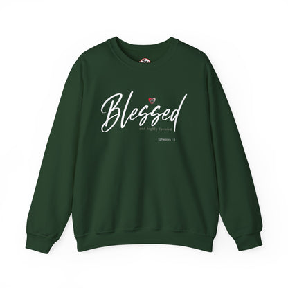 "Blessed" Women's Inspirational Crewneck Sweatshirt