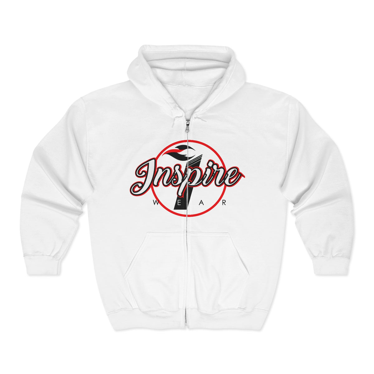 Inspire Wear Logo Full Zip Hoodie