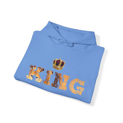 I Am King Unisex Heavy Blend™ Hooded Sweatshirt