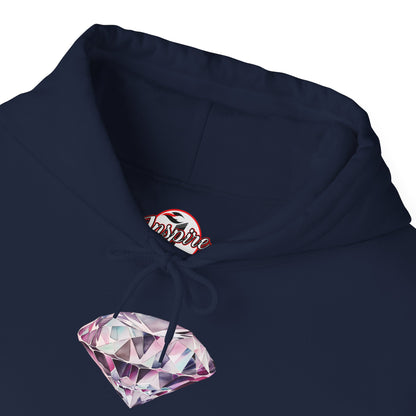 "No Pressure, no Diamond" Women's Heavy Blend™ Hooded Sweatshirt