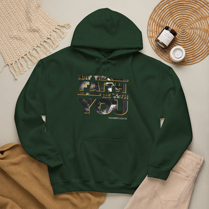 "May the Faith Be With You" Inspirational Pullover Hoodie