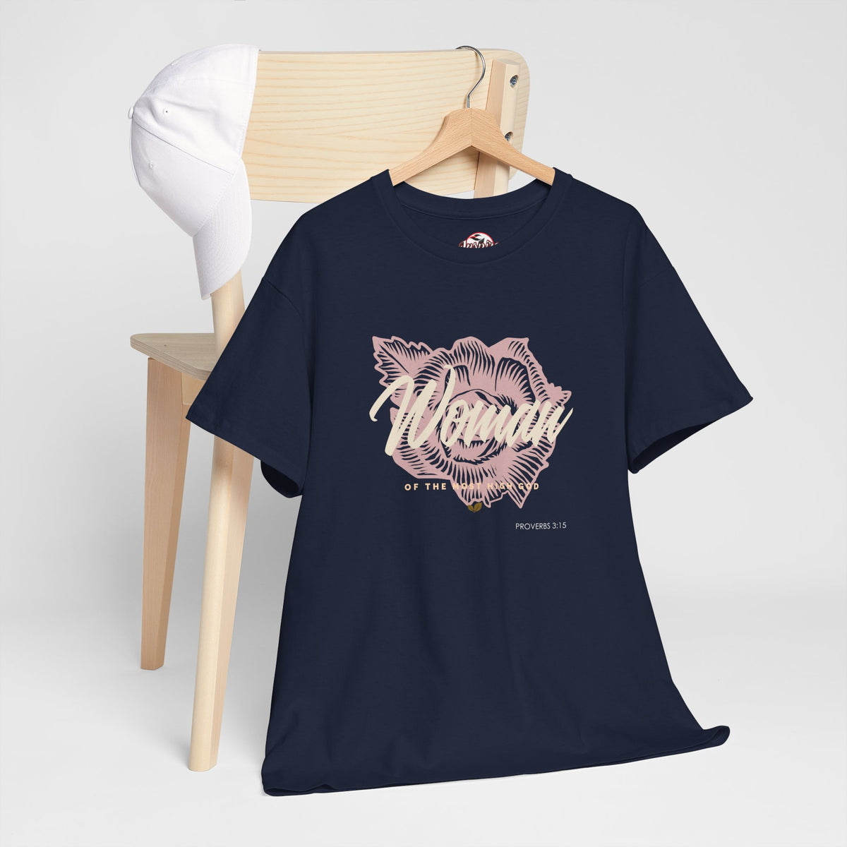 Woman of the Most High God Women's Heavy Cotton Tee