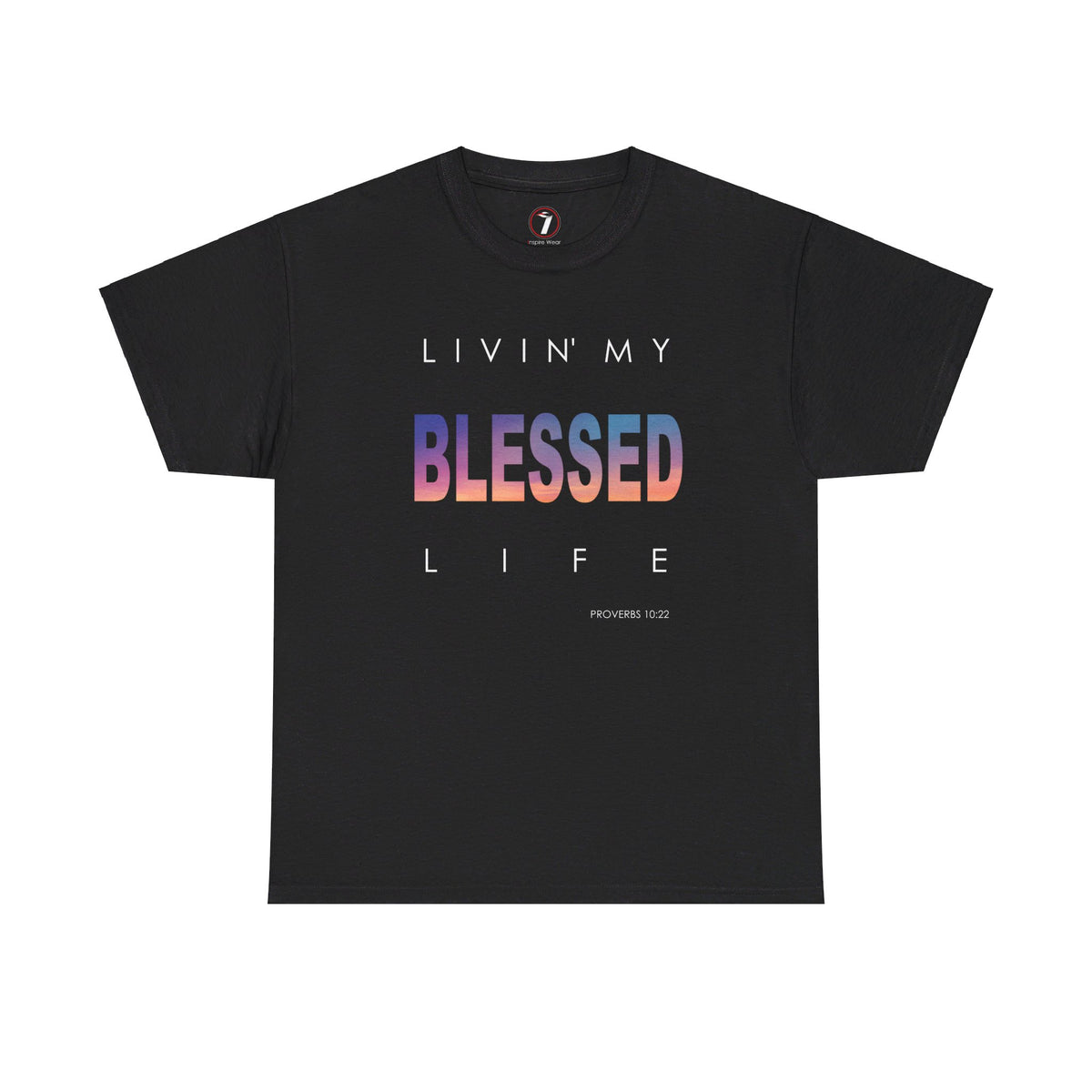 Livin' My Blessed Life Unisex Heavy Cotton Tee