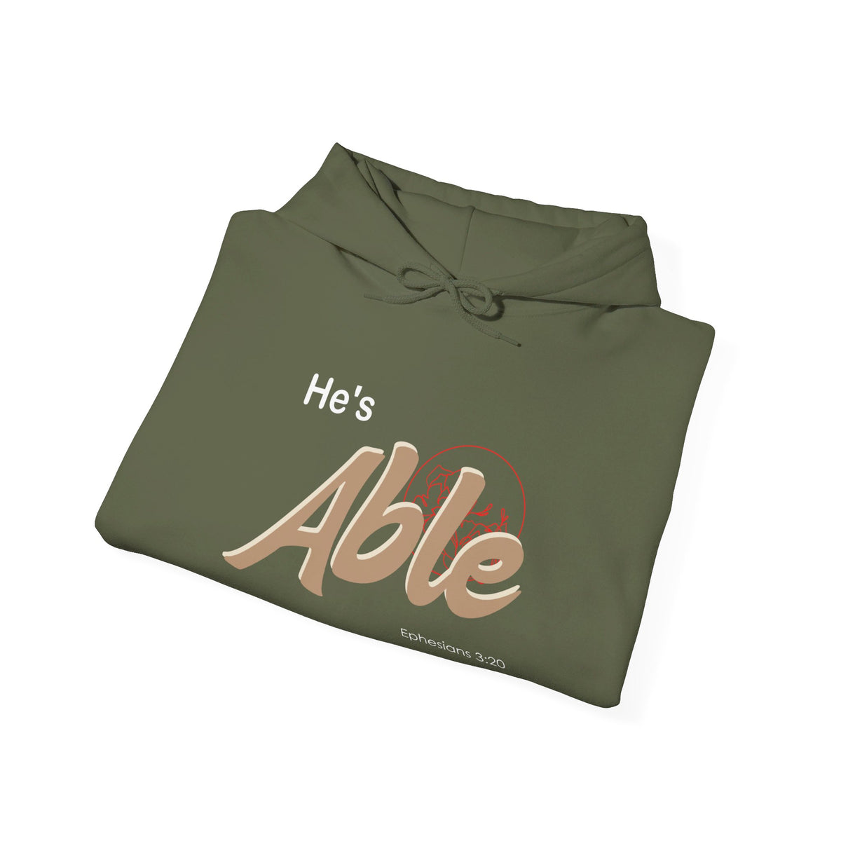 He's Able Unisex Heavy Blend™ Hooded Sweatshirt