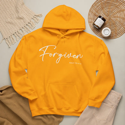 "Forgiven" Inspirational Pullover Hoodie