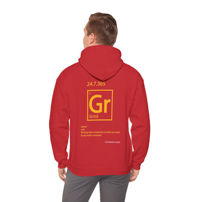 "Grind" Motivational Unisex Pullover Hoodie