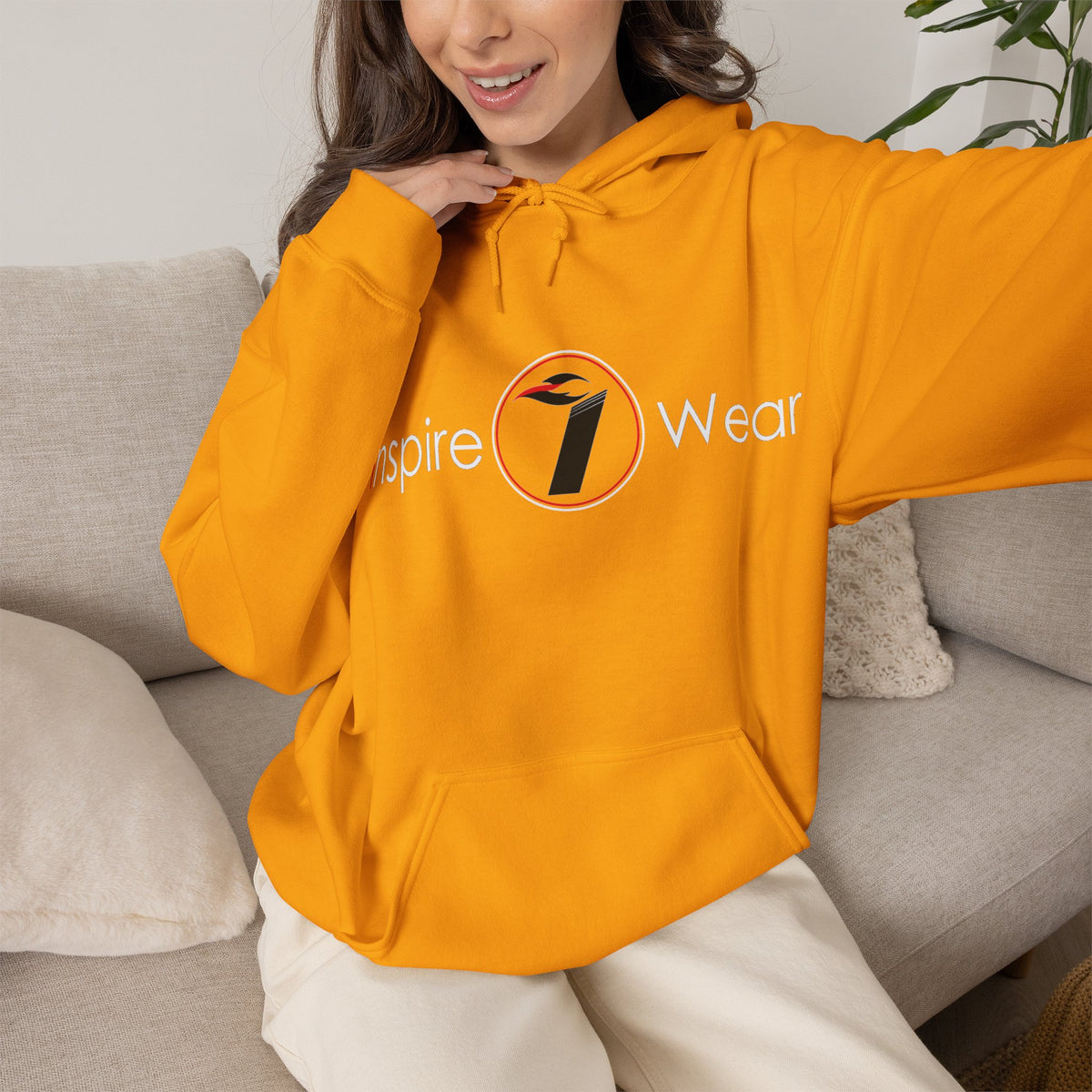 Inspire Wear Classic Logo Pullover Hoodie