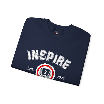 Inspire Wear Crested Unisex Heavy Blend™ Crewneck Sweatshirt