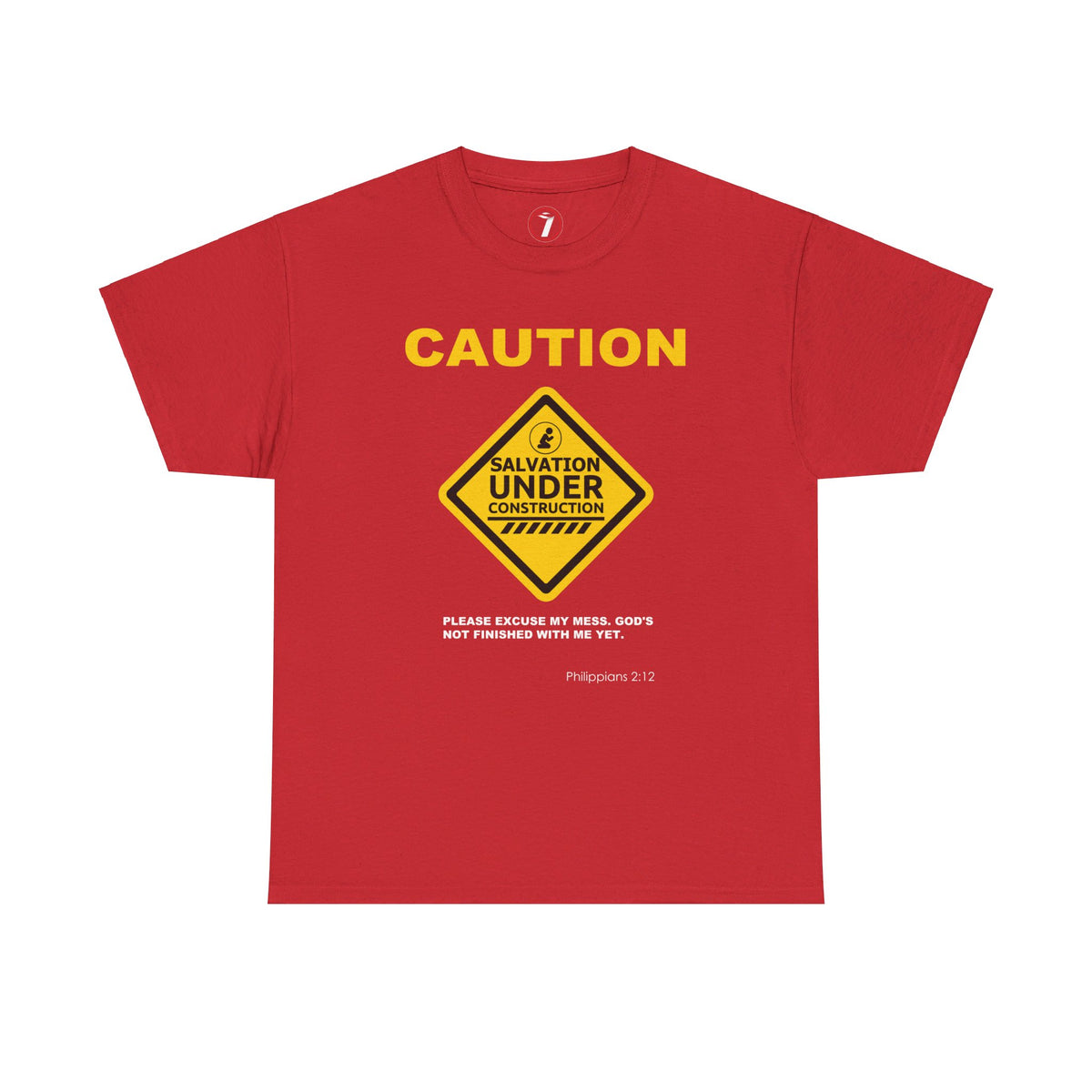 Salvation Under Construction Unisex Heavy Cotton Tee