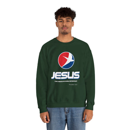 "Jesus: The Choice of Every Generation" Unisex Crewneck Sweatshirt