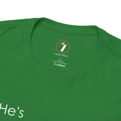He's Righteous Unisex Heavy Cotton Tee