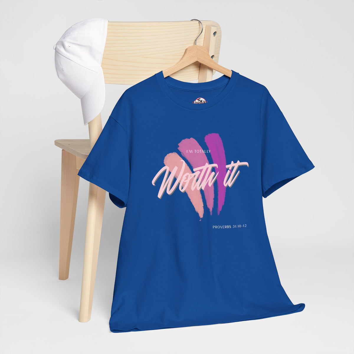 "Totally Worth It" Women's Motivational Graphic T‑Shirt
