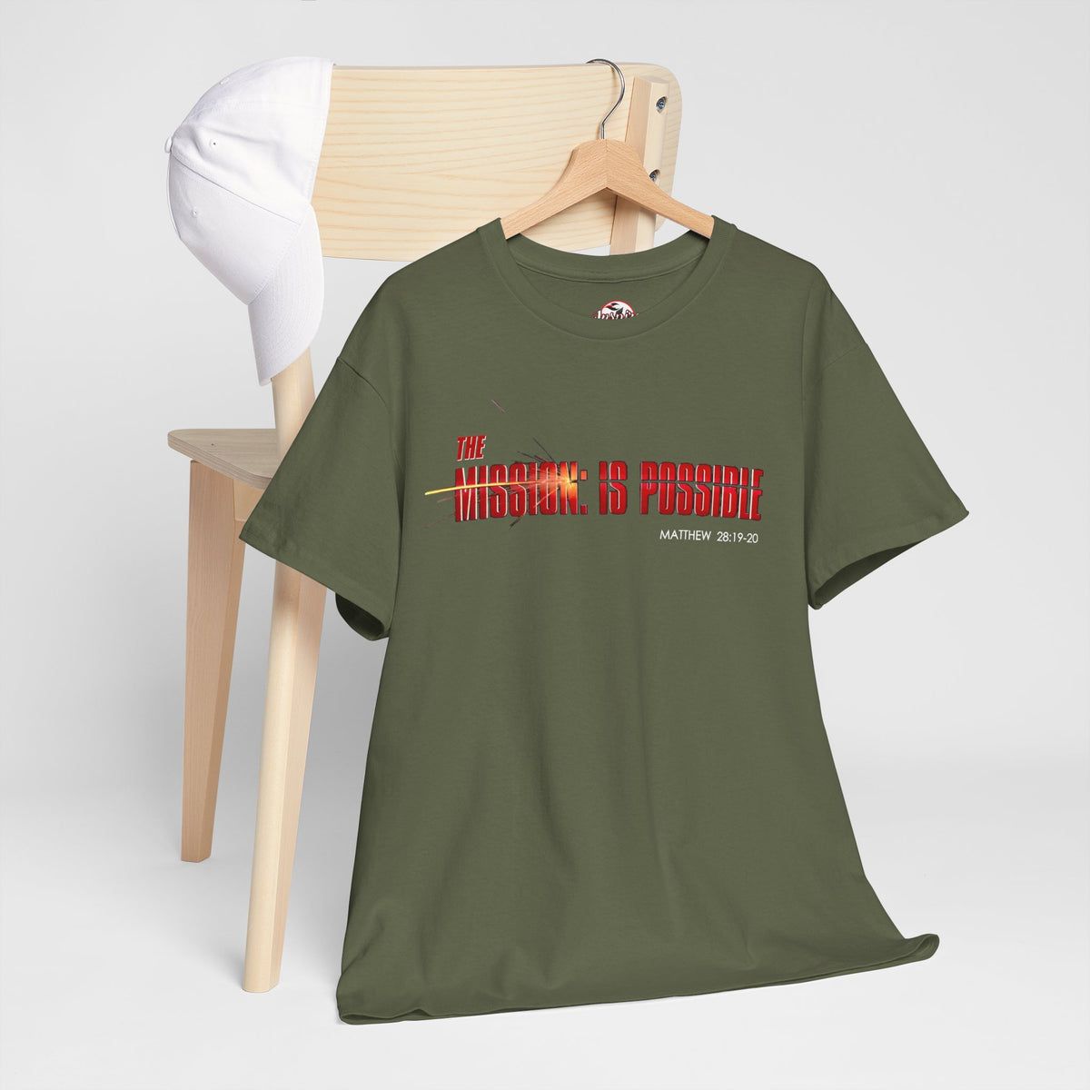 The Mission is Possible Motivational Unisex Graphic T-Shirt