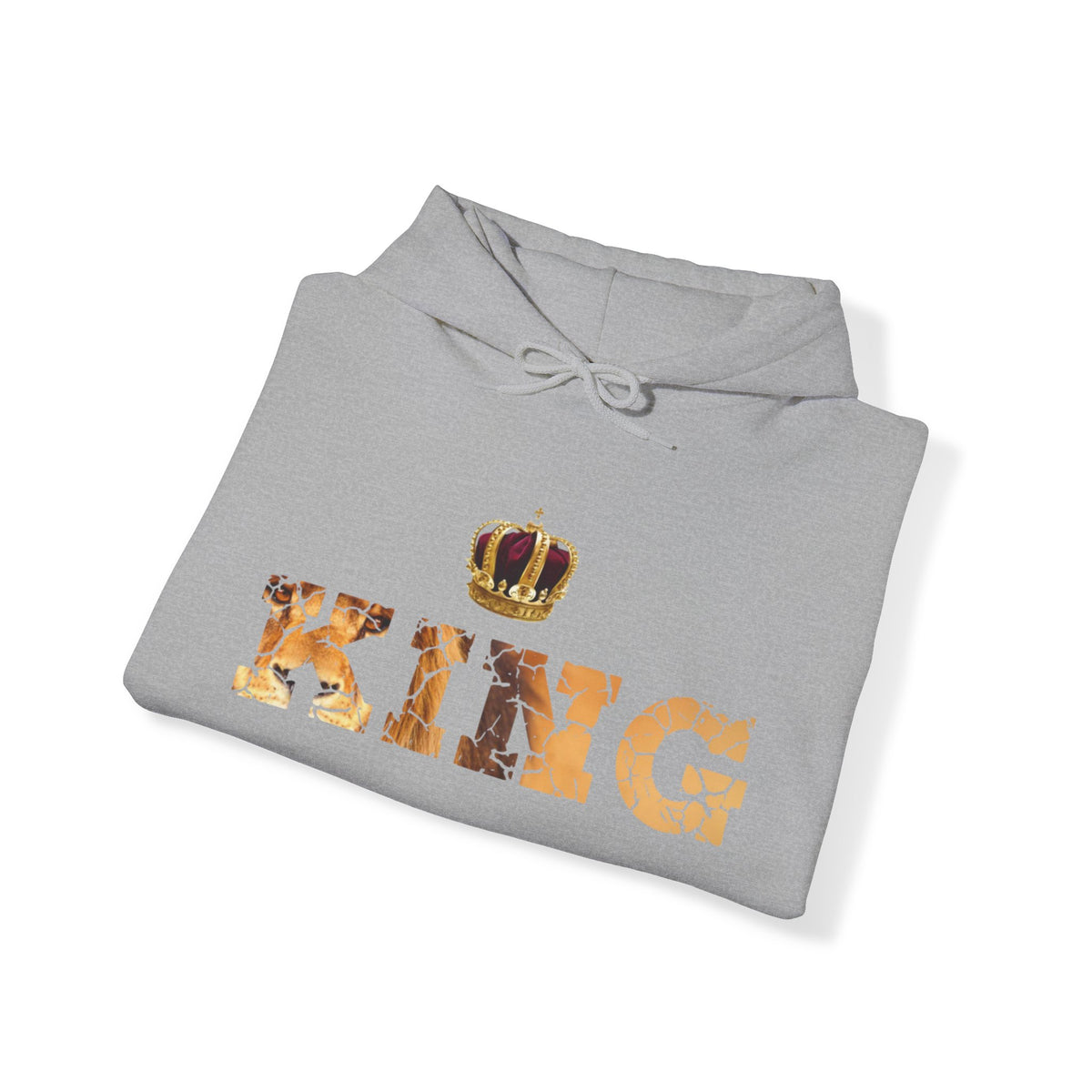 I Am King Unisex Heavy Blend™ Hooded Sweatshirt